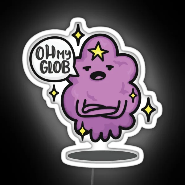 OMG Lumpy Space Princess RGB Neon Sign