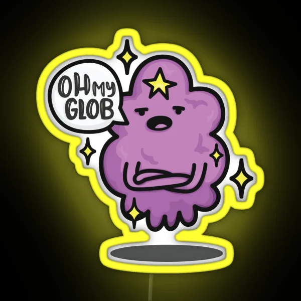 OMG Lumpy Space Princess RGB Neon Sign