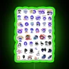 RGB LED Neon Sign Sheet for Omoroi - Green