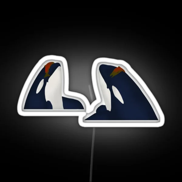 On Tuesdays We Wear Salmon RGB Neon Sign