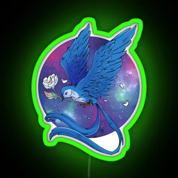 On Wings Of Hope RGB Neon Sign