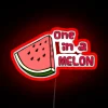 One in a Melon RGB Neon Sign | Vibrant Red Neon Light