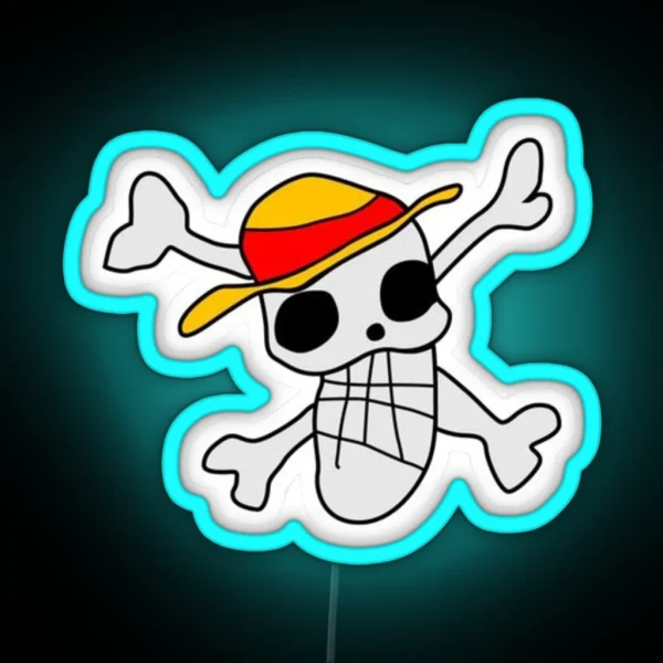 ONE PIECE Led MONKEY D LUFFY Led ACE Led SANJI Led RGB Neon Sign