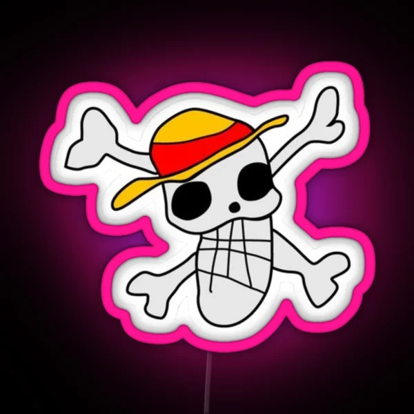 ONE PIECE Led MONKEY D LUFFY Led ACE Led SANJI Led RGB Neon Sign
