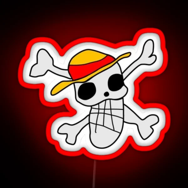 ONE PIECE Led MONKEY D LUFFY Led ACE Led SANJI Led RGB Neon Sign