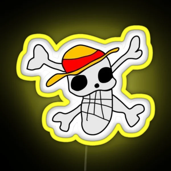 ONE PIECE Led MONKEY D LUFFY Led ACE Led SANJI Led RGB Neon Sign