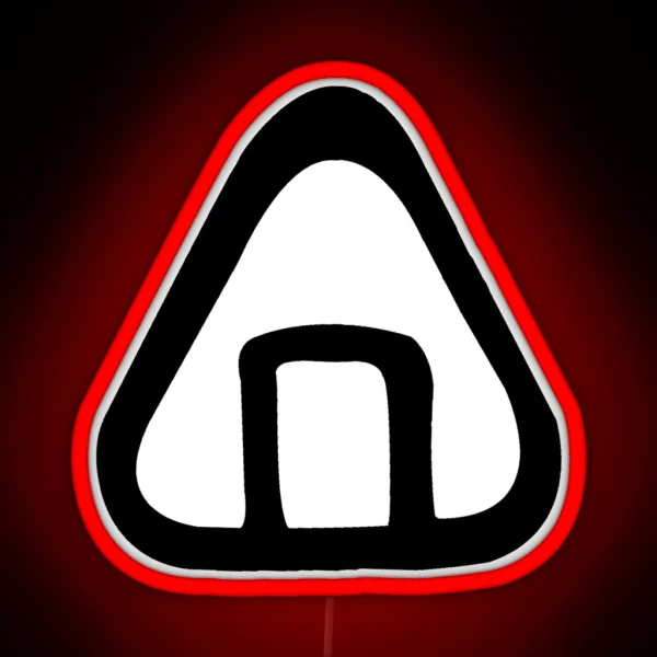 Onigiri Miya Logo Onigiri Ver RGB Neon Sign