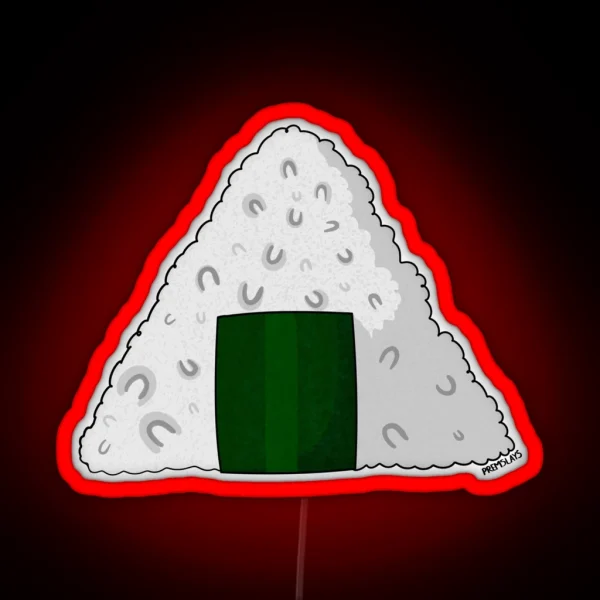 Onigiri RGB Neon Sign