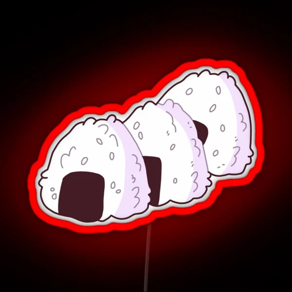 Onigiri RGB Neon Sign