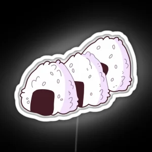 Onigiri RGB Neon Sign