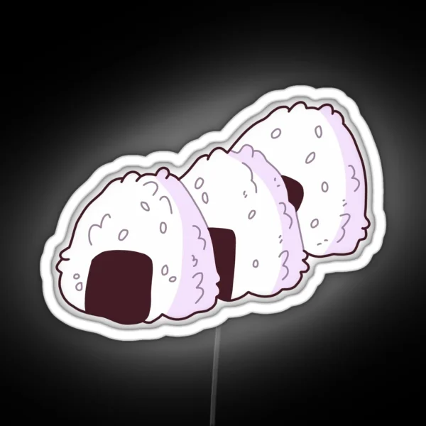 Onigiri RGB Neon Sign