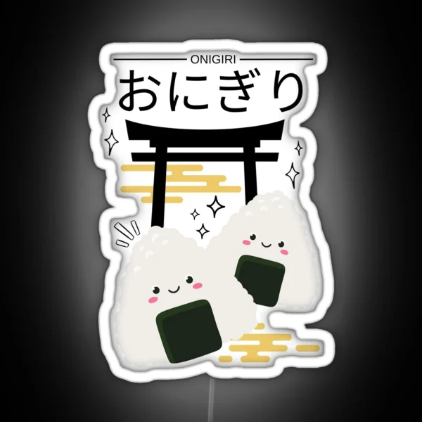 Onigiri RGB Neon Sign