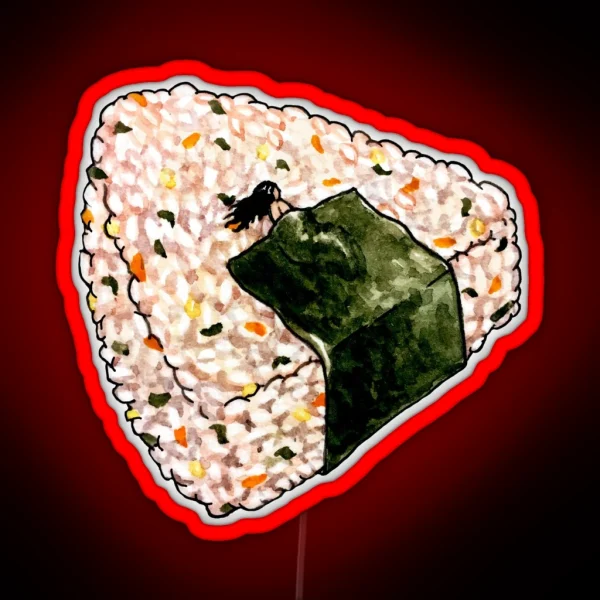 Onigiri Snooze RGB Neon Sign