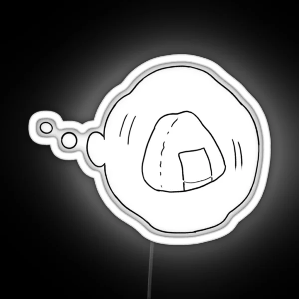 Onigiri Thoughts RGB Neon Sign