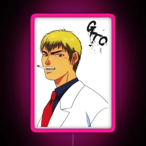 Onizuka Gto RGB Neon Sign