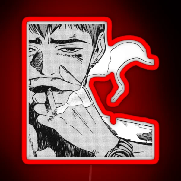 Onizuka Smoking RGB Neon Sign