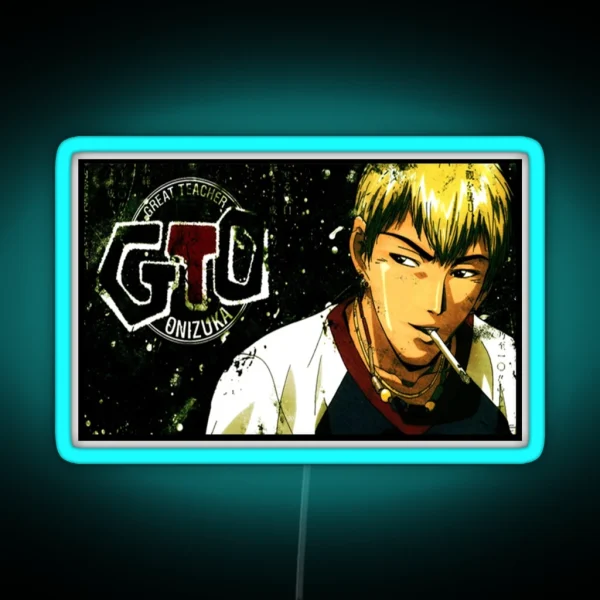 ONIZUKA THE GREAT PROFESSOR GTO RGB Neon Sign