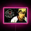 RGB Neon Sign of Onizuka from GTO.