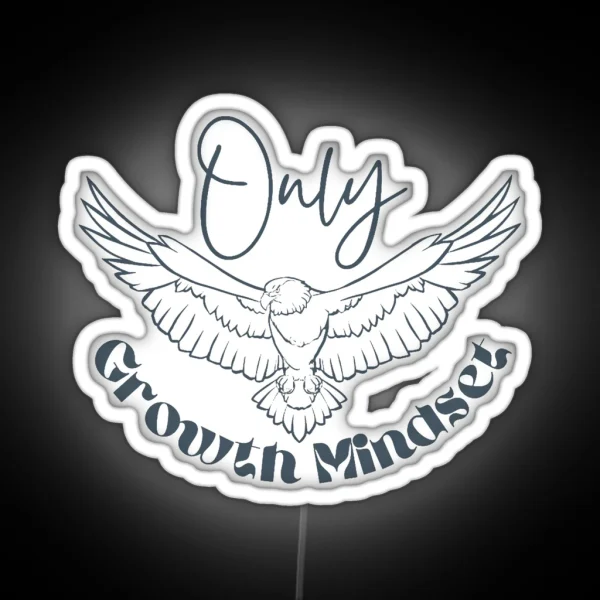 Only Growth Mindset RGB Neon Sign