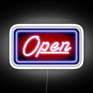 Open Sign RGB Neon Sign