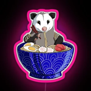 Opposum Ramen RGB Neon Sign