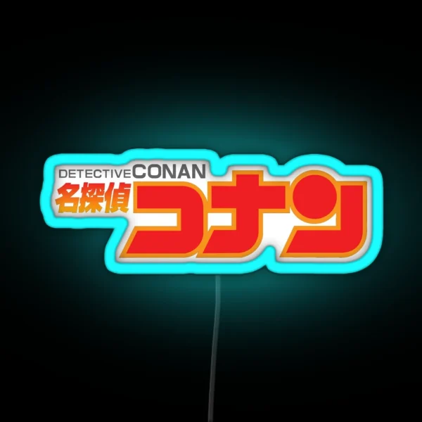 Orange Conan Logo RGB Neon Sign