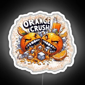 Orange Crush RGB Neon Sign