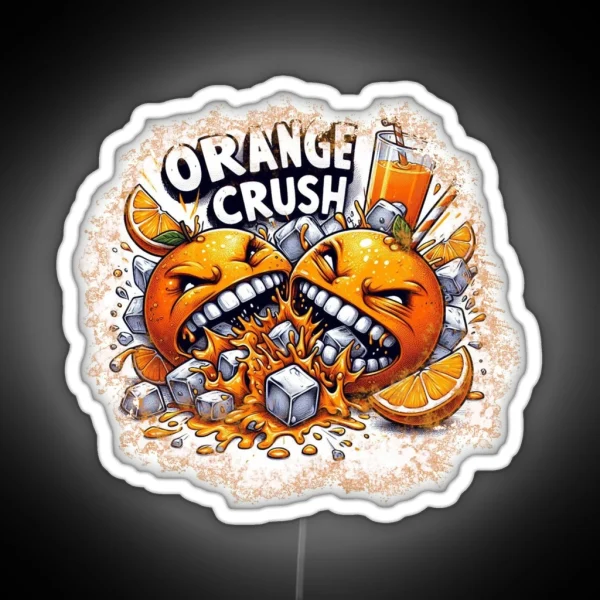 Orange Crush RGB Neon Sign