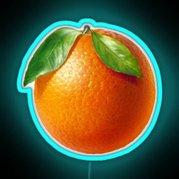 ORANGE Fruit RGB Neon Sign