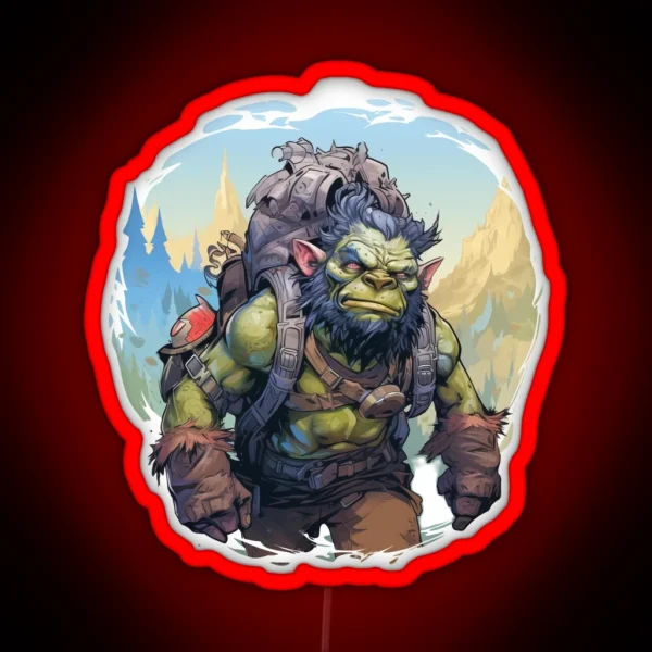 Orc Venture Explorer RGB Neon Sign