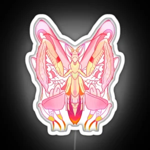 Orchid Mantis RGB Neon Sign