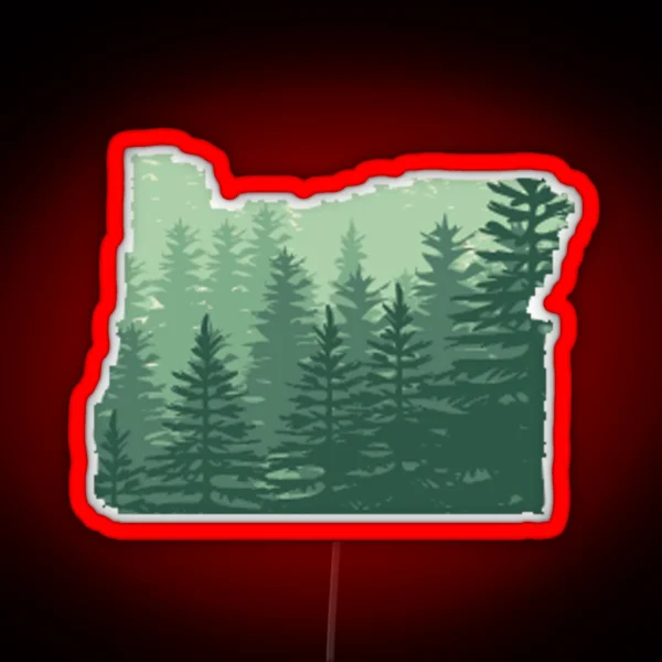 Oregon State RGB Neon Sign