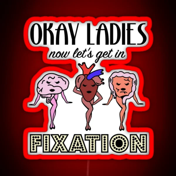 Organ Ladies Fixation Pathology Histology RGB Neon Sign