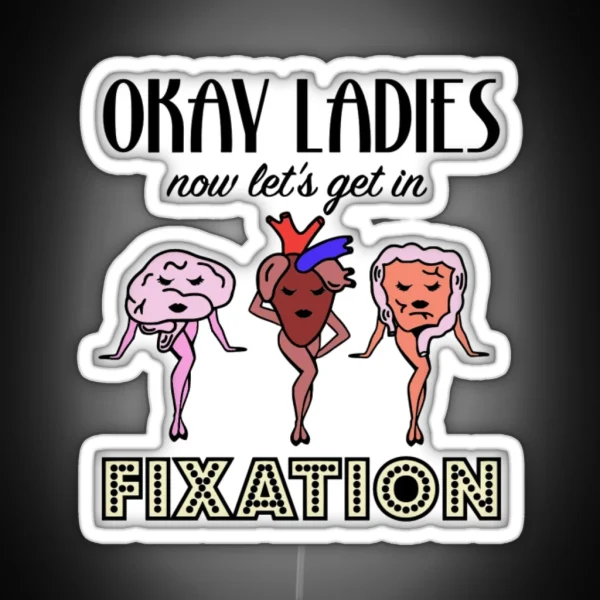 Organ Ladies Fixation Pathology Histology RGB Neon Sign