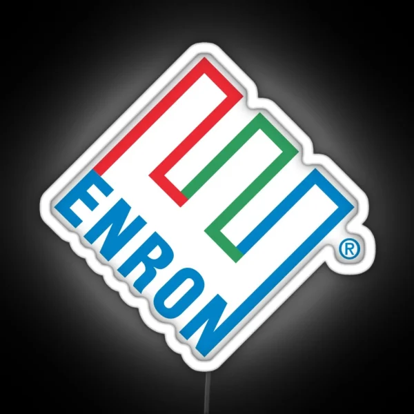 ORIGINAL ENRON LOGO RGB Neon Sign