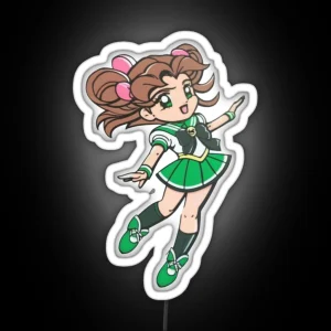 Original Sailor Jupiter RGB Neon Sign