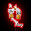 spongebob squarepants neon sign rgb