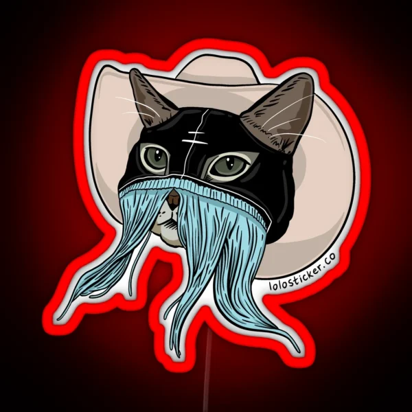 Orville Peck Kitty Cowboy Led Decal Design RGB Neon Sign