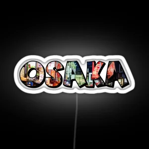 Osaka Japan RGB Neon Sign