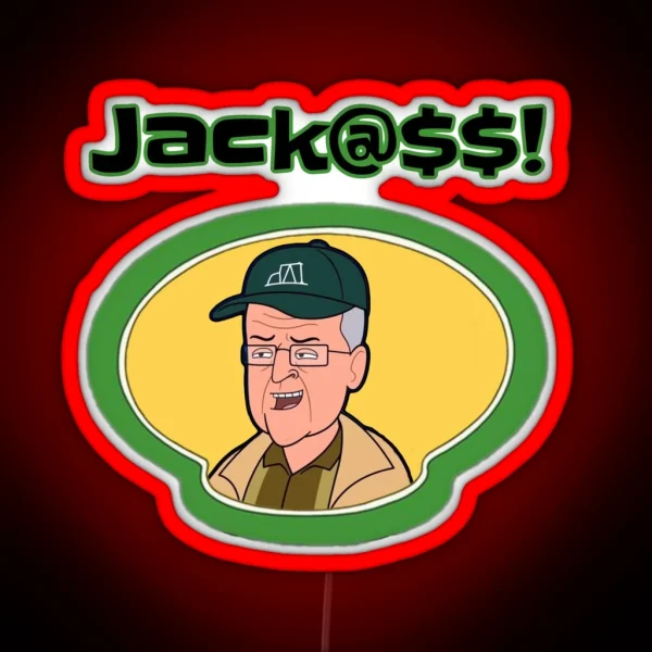 Oscar Leroy Corner Gas RGB Neon Sign