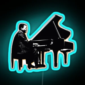 Oscar Peterson On The Keys RGB Neon Sign