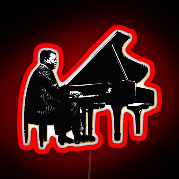 Oscar Peterson On The Keys RGB Neon Sign