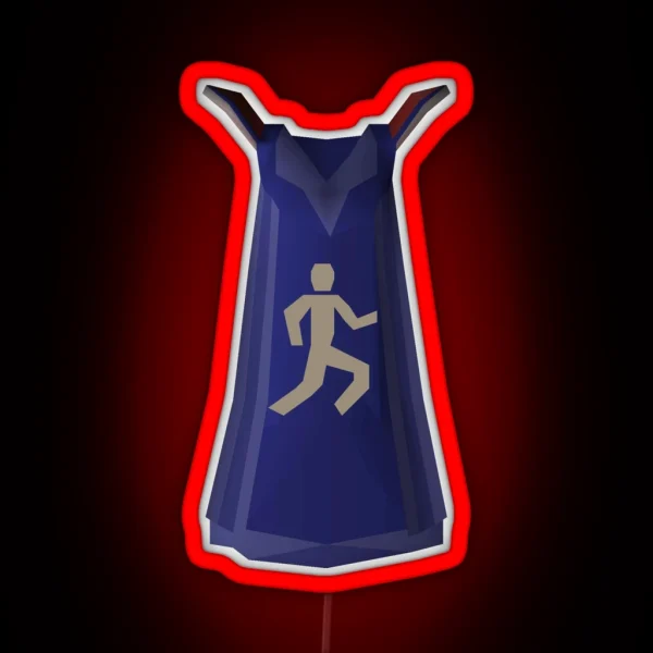 OSRS Runescape Agility Cape RGB Neon Sign