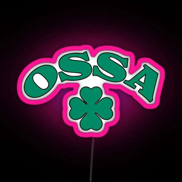 OSSA Motorcycles RGB Neon Sign