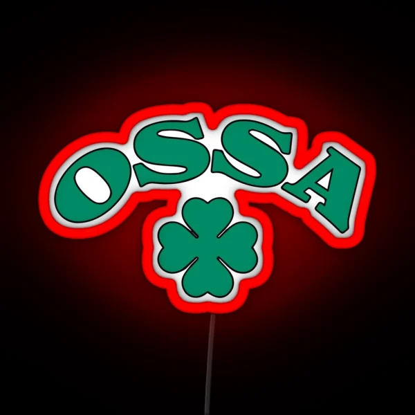 OSSA Motorcycles RGB Neon Sign