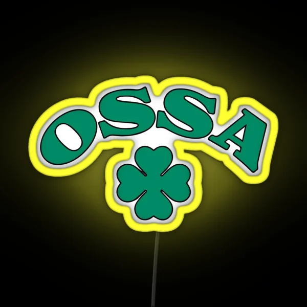 OSSA Motorcycles RGB Neon Sign