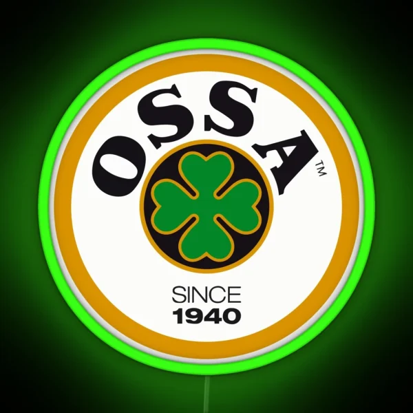 OSSA Motorcycles RGB Neon Sign