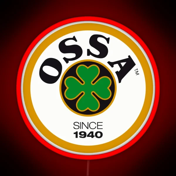 OSSA Motorcycles RGB Neon Sign