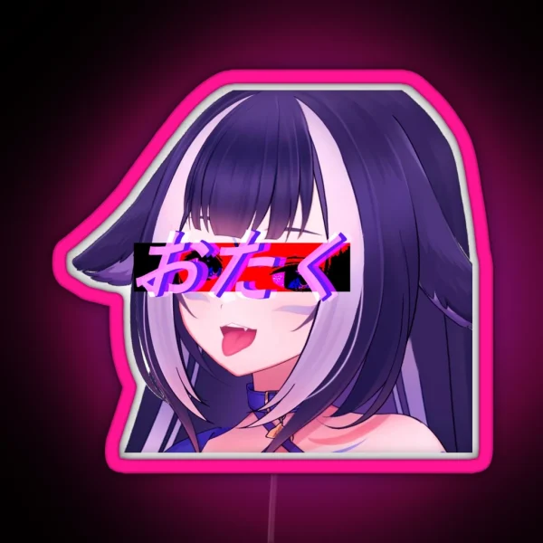 Otaku Shylily RGB Neon Sign