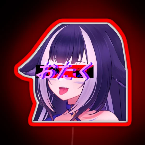 Otaku Shylily RGB Neon Sign